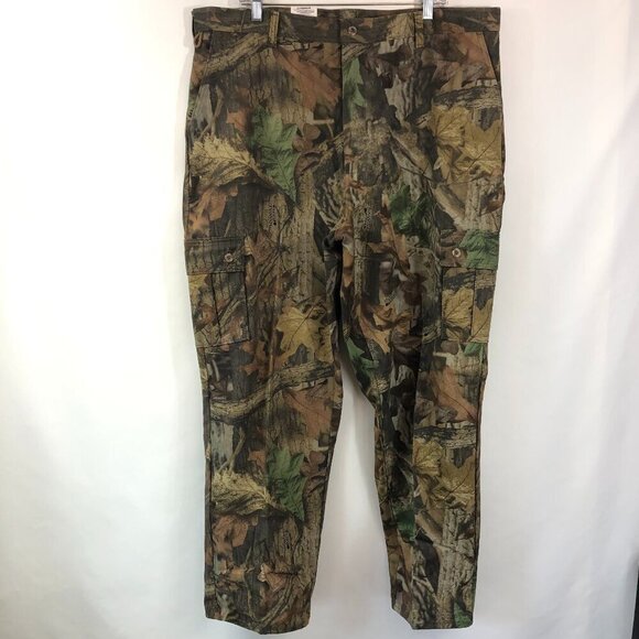 Camo Wrangler Rugged Wear Cargo Pants - Picture 1 of 8